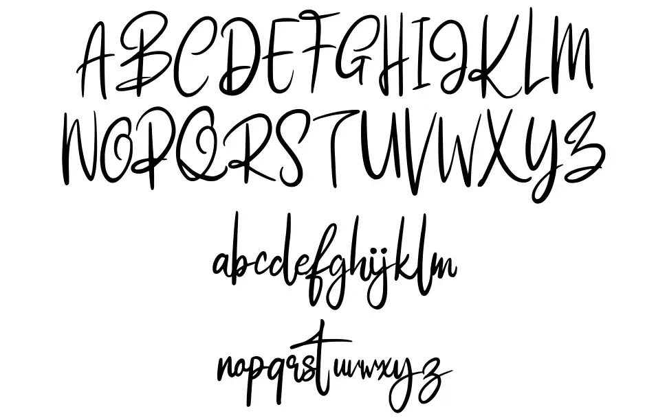 Higlaysfont specimens