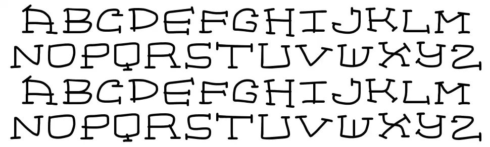 Homeboysfont specimens