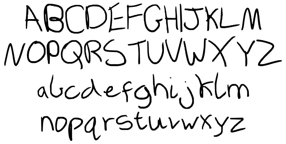 InBetweenfont specimens