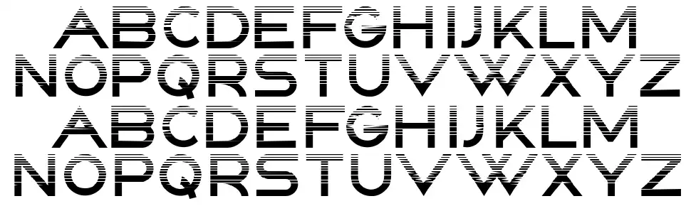 Inditedfont specimens