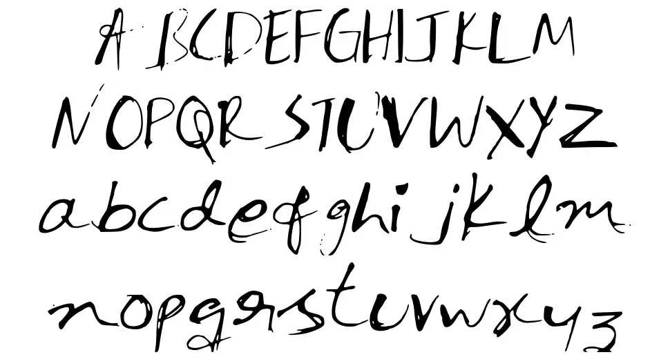 Ink Penfont specimens