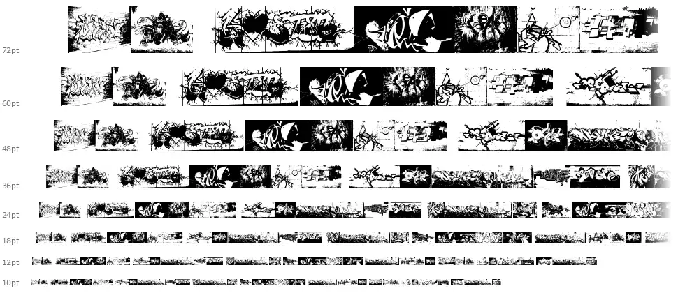 Instant Graffiticationfont waterfall
