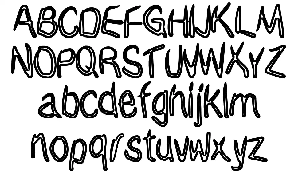 Jankyfont specimens