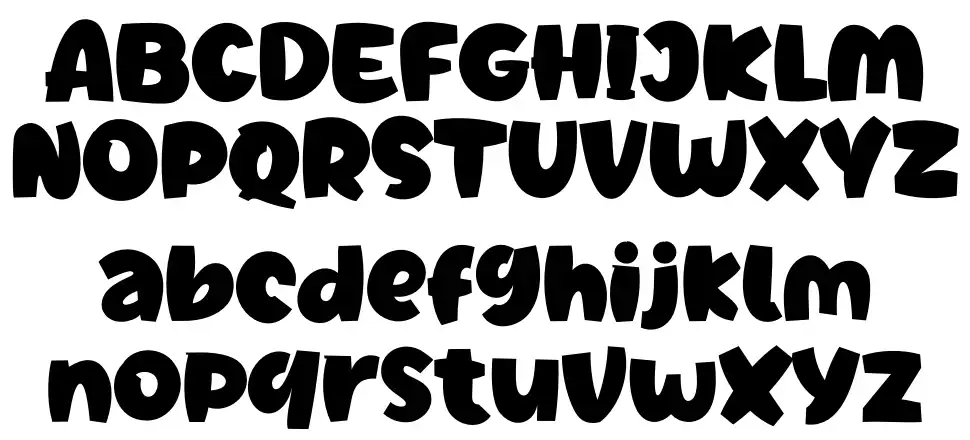 Jeenullfont specimens