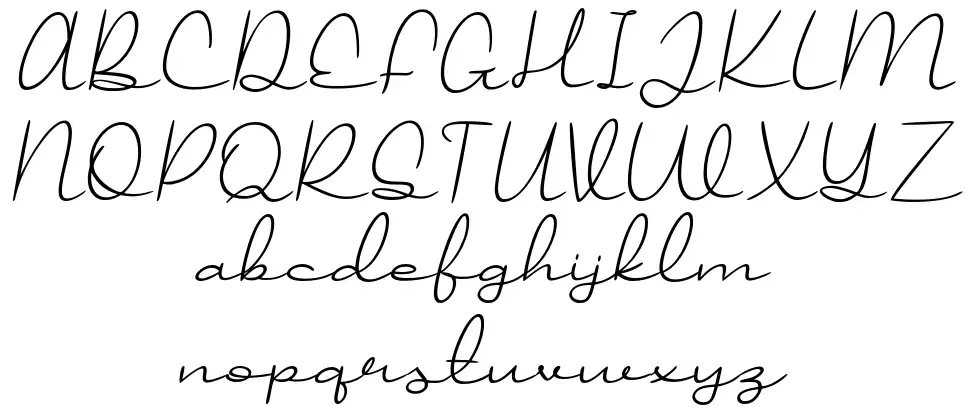 Jollycandyfont specimens
