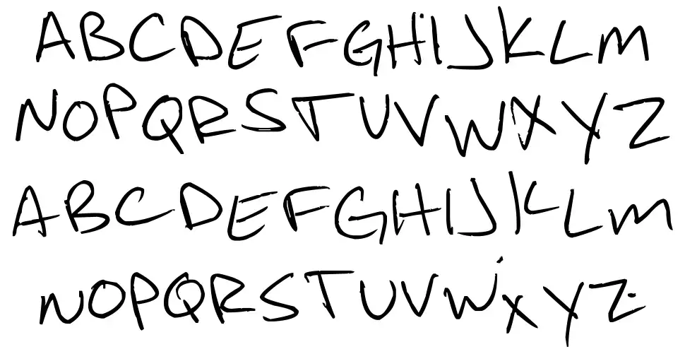 Jonny Mackfont specimens