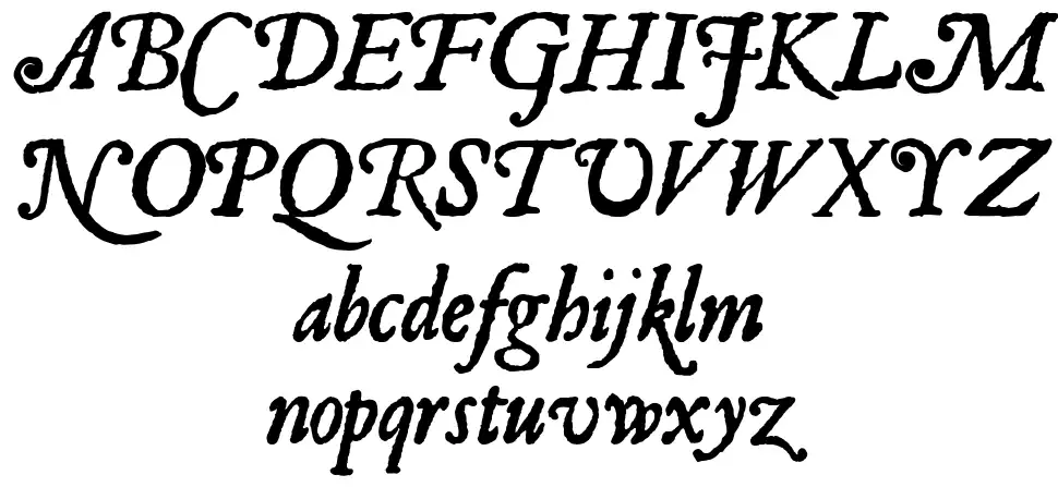 JSL Ancientfont specimens