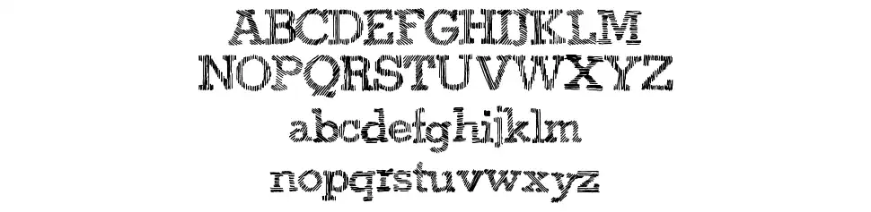 Juicy Boxesfont specimens