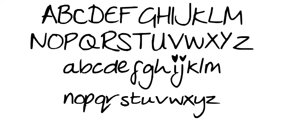 Julie'sfont specimens
