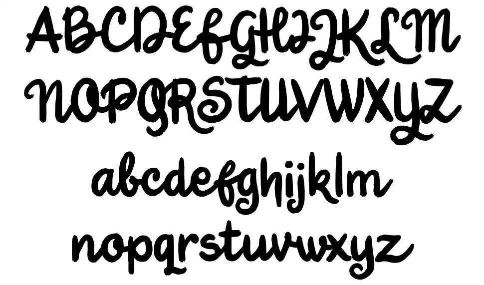 Jungle Boyfont specimens