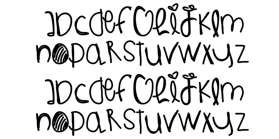 Jupitors Raisingfont specimens