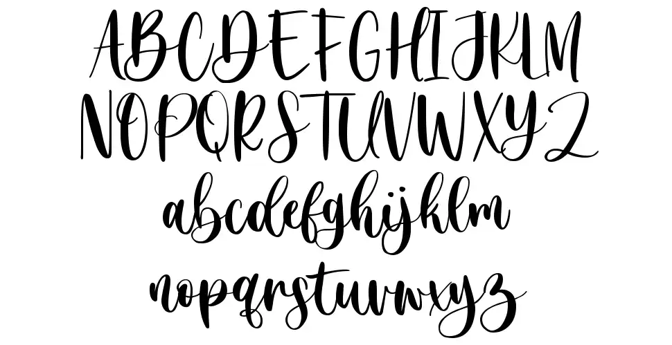 Just Overthinkfont specimens