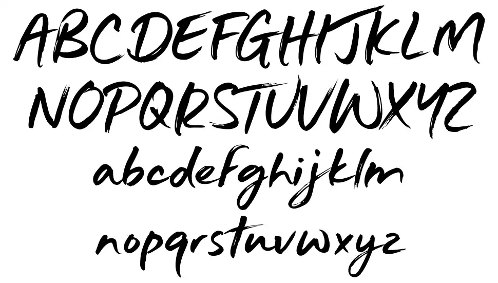 Just Wrightfont specimens
