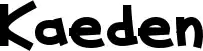 Kaeden