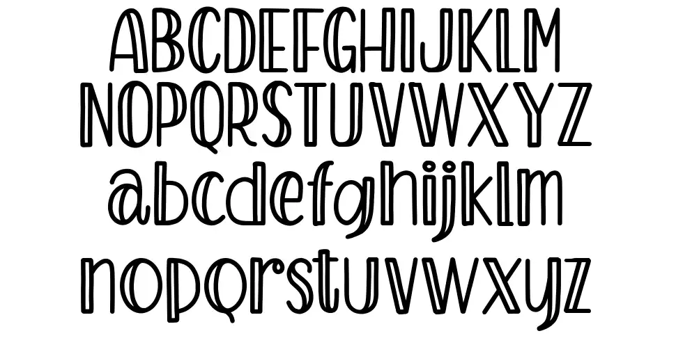 Kartoonfont specimens