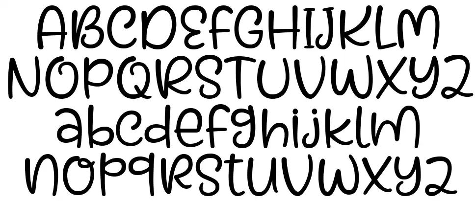 Kaylonickfont specimens