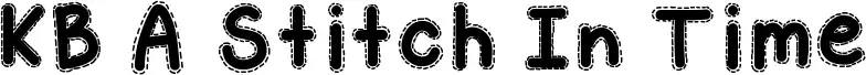 KB A Stitch In Time