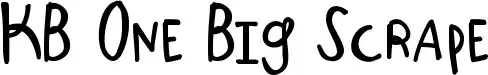 KB One Big Scrape