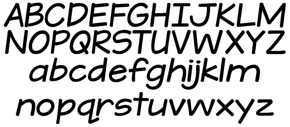 KG A Teeny Tiny Fontfont specimens