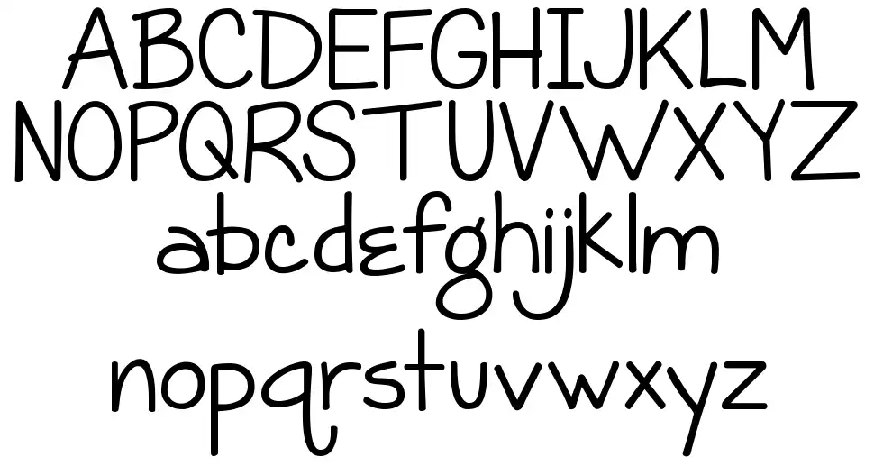 KG Grace For Todayfont specimens