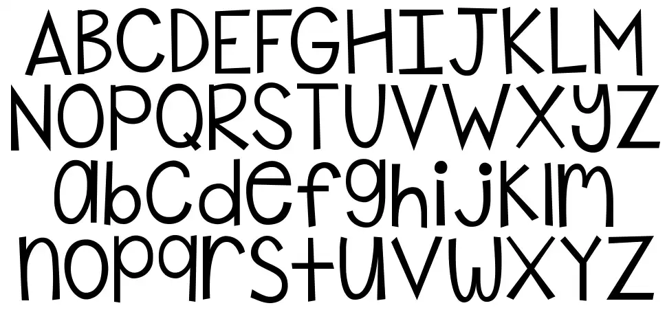 KG Shake it Offfont specimens