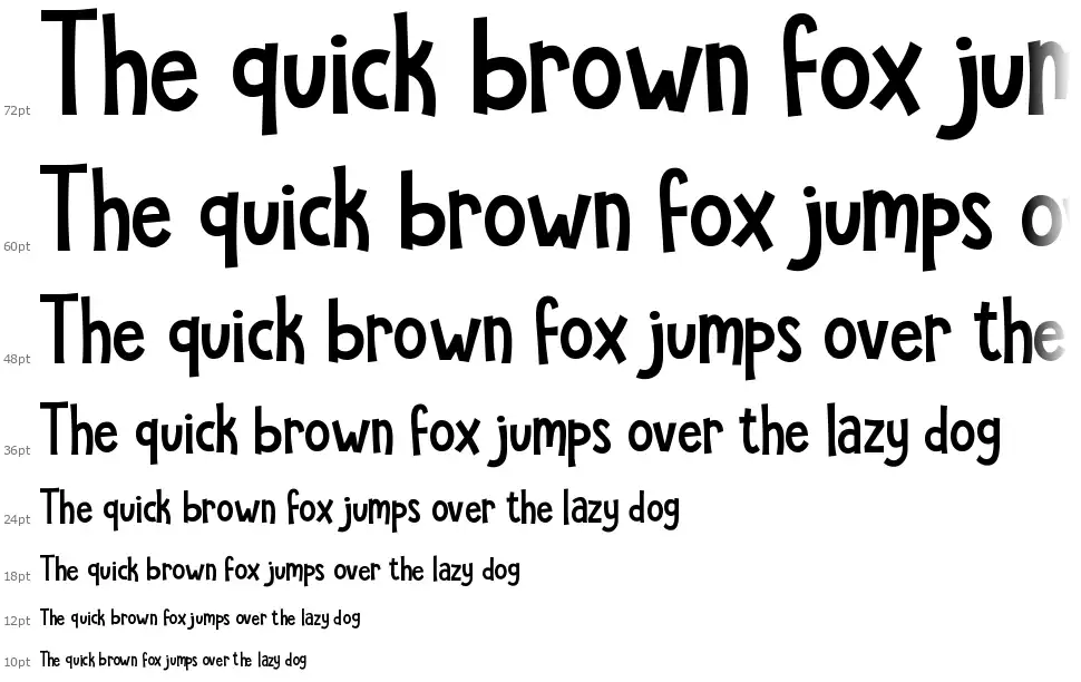 KG She Persistedfont waterfall