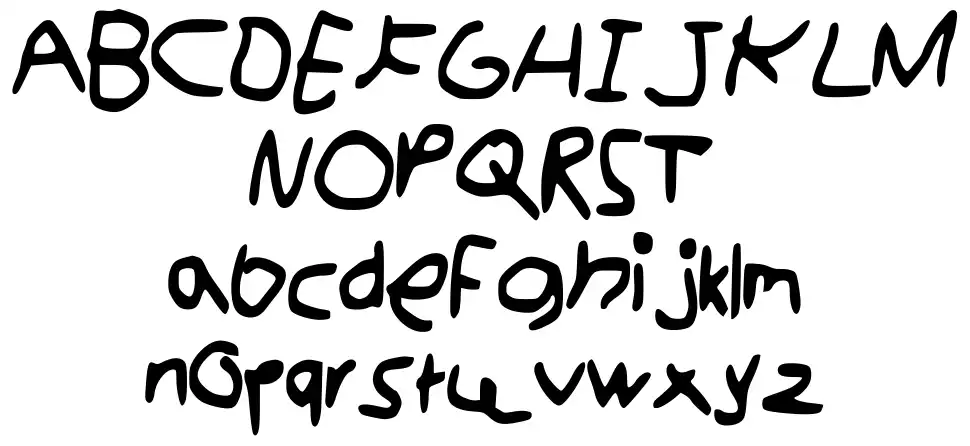 Kidswrittingfont specimens