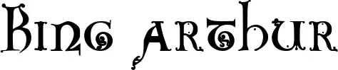 King Arthur