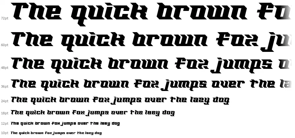 KZ Excelfont waterfall