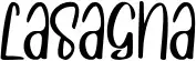 Lasagna