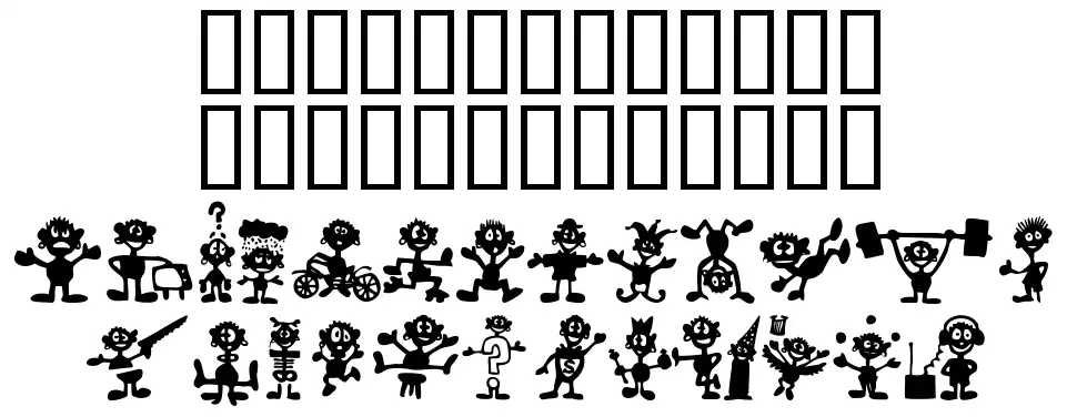Little Big Manfont specimens