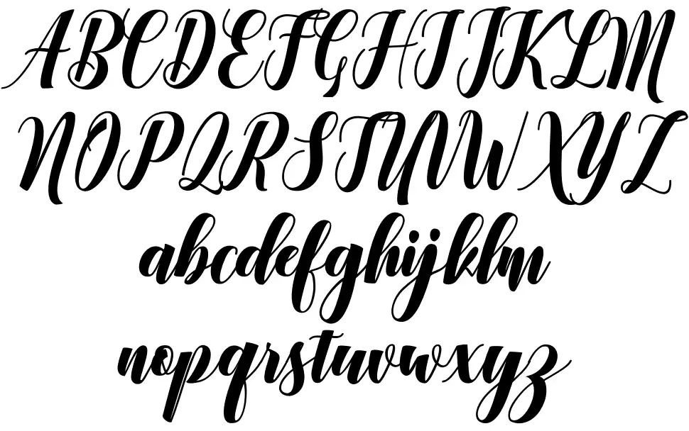 Lovariafont specimens