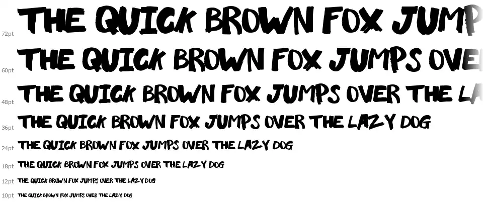 Love Riotfont waterfall