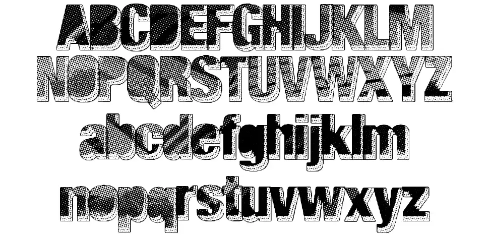 Major Blackfont specimens