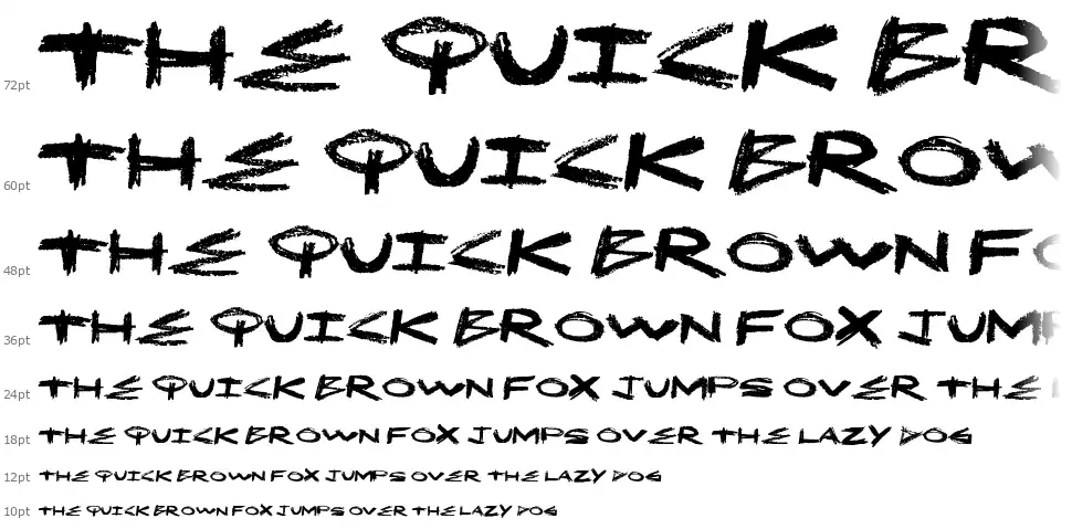 MakeOutfont waterfall