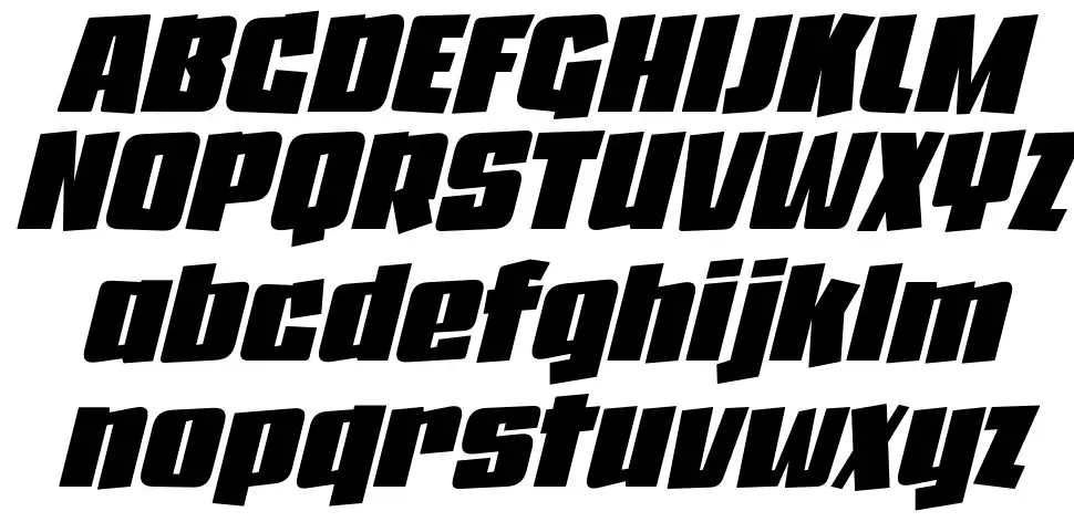 Maketa Italicfont specimens