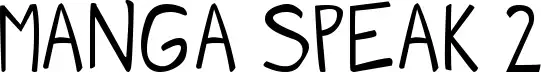 Manga Speak 2