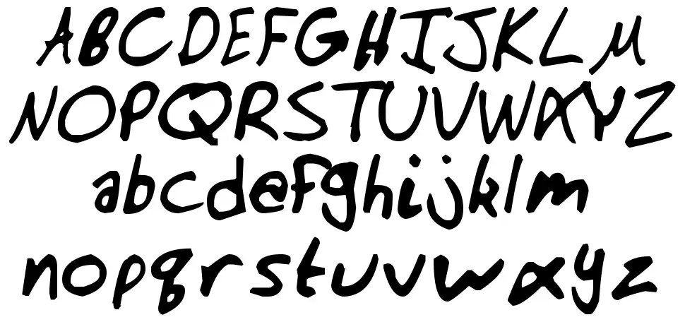 Mannofont specimens