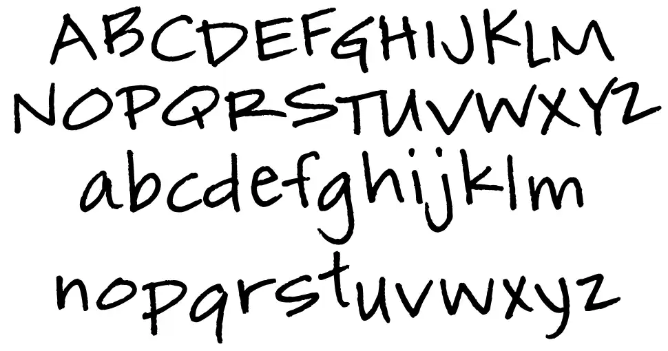 Marmalade Toastfont specimens