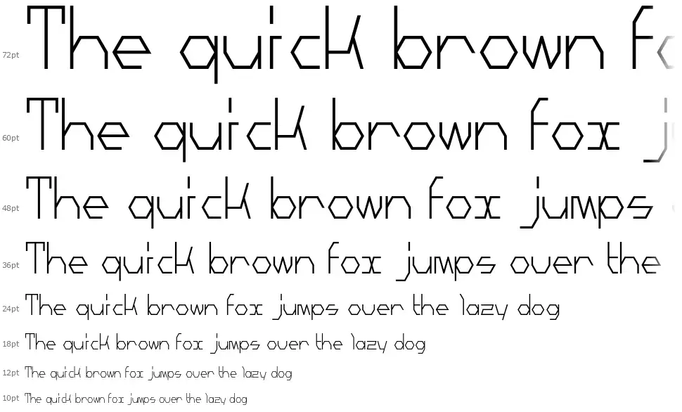 Mechanoarcfont waterfall