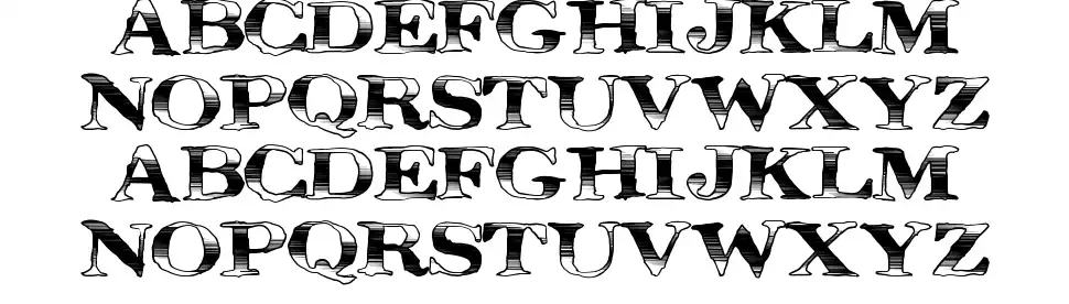 MegaDealfont specimens