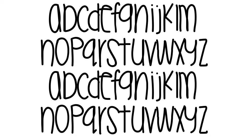 Miley Twerkfont specimens