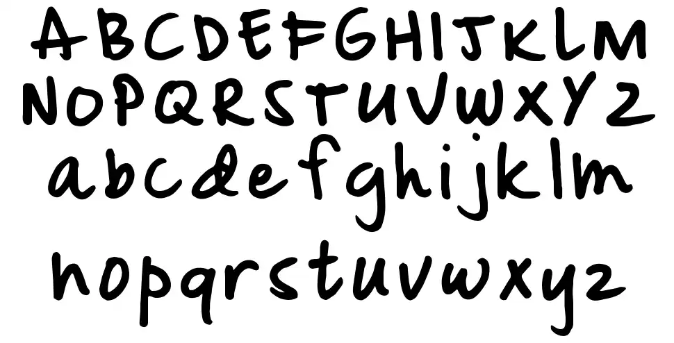 Mix Doodlefont specimens