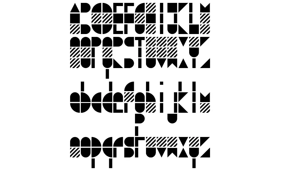Modulo 3font specimens