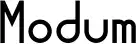 Modum