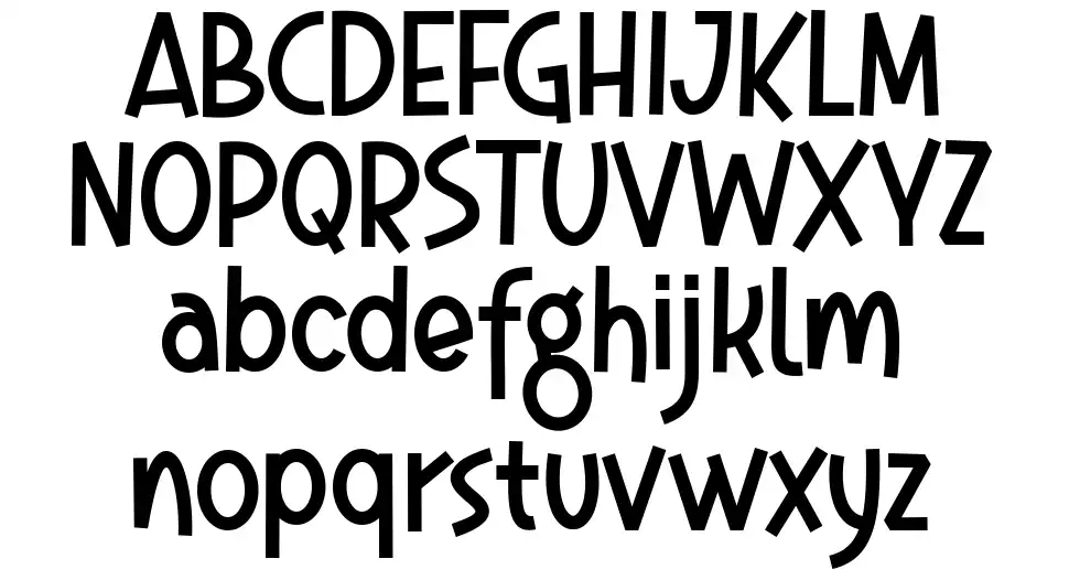 Moomy Craftfont specimens