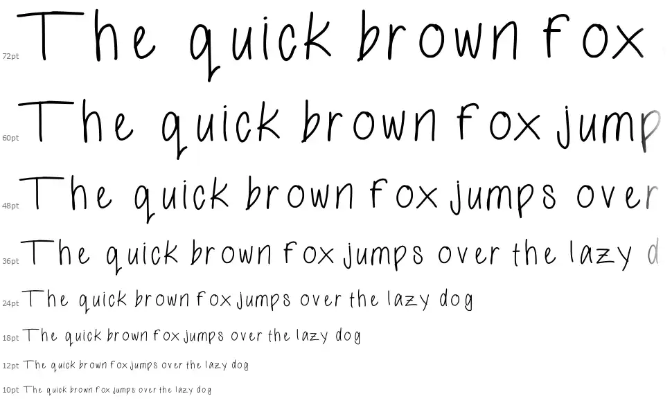 Morningfont waterfall