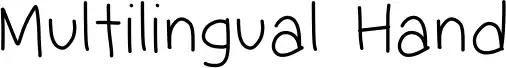 Multilingual Hand