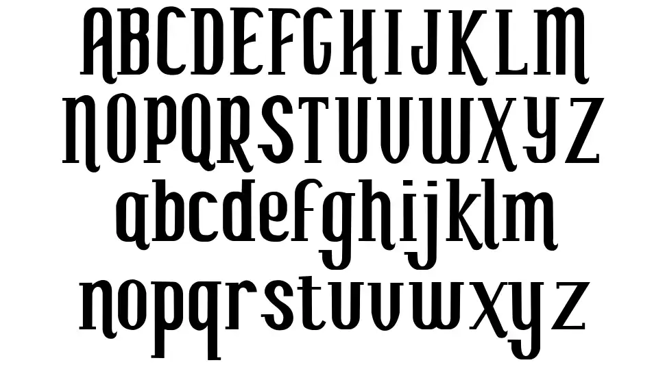 My seven Tsfont specimens