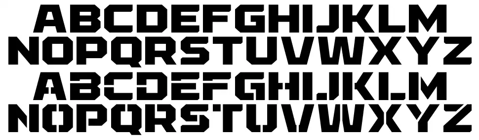 NCL Monster Beastfont specimens